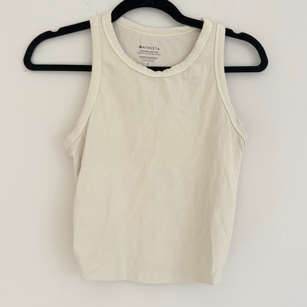 Athleta Women's Cream Tank Top